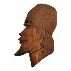 Courier de Bois Canada Wood Carving Art‎ 10 in Art Quebec Handmade John Millar